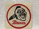 VINTAGE&RARE 1960's Milwaukee Braves 3 Inch Cloth Team Logo Sticker, Hank Aaron!