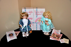 New ListingSET 2 Porcelain Dolls Victoria Ashlea Originals 1993 Goebel Susan Christine Box