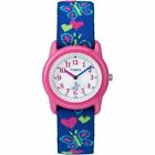 Timex Kid's Time Machines Elastic Strap Watch Butterfly Hearts Time Teacher