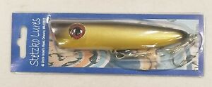Tony Stetzko Surf Popper Yellow & Black Saltwater Lure 1 3/4 oz. New In Package