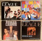 Lot of 4 Rare HUMAN LEAGUE Vinyl 45s 1981-86 Picture Sleeves VG+