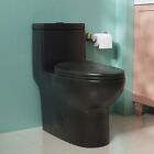 DeerValley Dual Flush ADA 1-Piece Toilet Elongated w/ Soft Close Seat