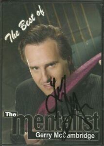 The Best of the Mentalist ~Gerry McCambridge Autographed DVD Signed LIKE NEW