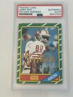 1986 Topps Jerry Rice Rookie Gold Auto Signed San Francisco 49ers RC PSA/DNA COA