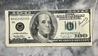 100 Dollar Bill USA 1996 USD Misprint Off Center Cut VERY RARE - Misalignment!
