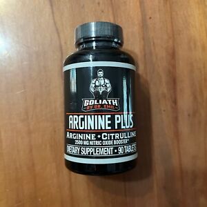 NEW Goliath - ARGININE Plus Citrulline 2500 mg nitric oxide booster