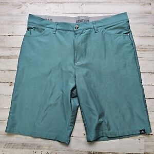 Adidas Ultimate 365 Stretch Golf Shorts 36 Solid Green Mint Stretch Comfort