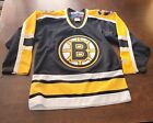 Jerry Cheevers Bruins Signed Jersey Boys L/XL