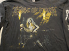 Vintage Cradle Of Filth Dead Girls Long Sleeve Shirt Rare Black Metal Emperor