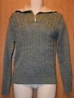 Mens Gray Corded Kennington Sweater Size Large Small excellent