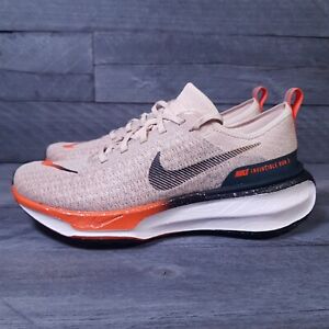 NIKE ZoomX Invincible Run Flyknit 3 Road Running Shoes Mens 7-14 Oatmeal Orange