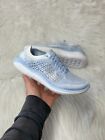 Nike Free RN Flyknit 2018 Womens Running Shoes Blue/White 942839-402 NEW All Szs
