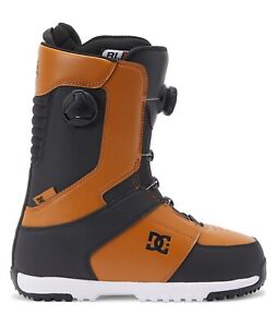DC Control Double Boa Snowboard Boots, Men's Size 10, Wheat / Black New 2024