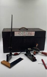 1947 Vintage Wooden ED Kotila Gave To Richard Carpenter's Toolbox & Tools