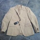 Alfani Men's Suit Jacket Caramel Brown 40R Slim blazer sport coat $360