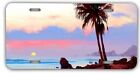 12 X 6 Beach Sunset Nature Front Vehicle License Plate Auto Car Tag Aluminum