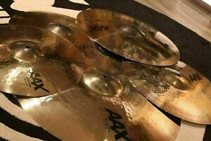 Sabian AAX Performance Cymbal Pack (14-16-18-21) - Used!