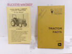 John Deere 1972 Tractor Facts Product Information + 70 Series Compacts Books.