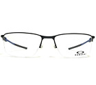 Oakley Eyeglasses Frames OX3218-0456 SOCKET 5.5 Satin Black Blue 56-18-140