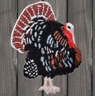 Turkey Embroidered Patch - Thanksgiving (Iron On)