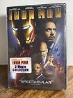 Iron Man Trilogy DVD Movie Collection 3 Film Lot Marvel Bundle 3 Pack Tony Stark