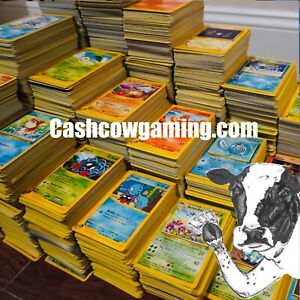 1000 POKEMON CARDS Premium Collection Lot W/ 60 FOILS & RARES! No Energies