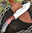 CSFIF Hot Item Skinner Knife w/Gut Hook 440C Steel Hard Wood Hunter