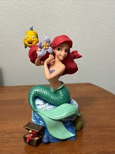 New ListingWalt Disney 1988 The Little Mermaid Ariel Figurine Music Box Statue