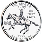 1999-D DELAWARE Statehood Quarter Uncirculated from an OBW Roll