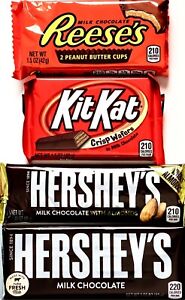 Hershey's Variety Full-Size Milk Chocolate Almonds Kit Kat Reese's, Your Choice!