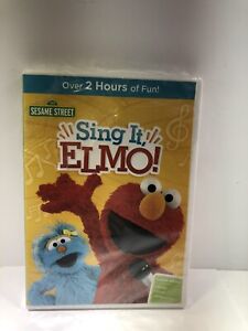 Sesame Street: Sing It, Elmo! [DVD] New Sealed, Wrapping Is Damaged , BinS14