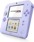 USED Japanese Nintendo 2DS LAVENDER PURPLE only console FTR-001