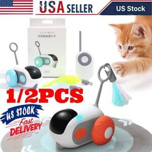 2x Turbo Tail 2.0 Cat Toy-2024 Best Turbo Tail Mouse Cat Toy Remote Control Toy