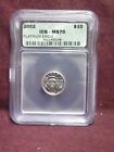 1/10 oz 2002 PLATINUM EAGLE COIN ICG MS70 CERTIFIED