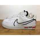 Nike Air Force 1 React D/MS/X White Black Red Sneakers CD4366-100 Size 11