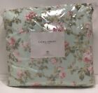 Laura Ashley Madelynn Floral Reversible Comforter Set 7-Piece Set/Full-Queen