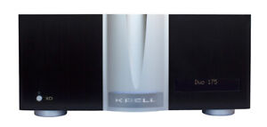 Krell Duo 175 XD Stereo Power Amplifier; Silver (Closeout)