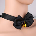 Woman Adult Bell Choker Necklace Bow Collar Cat Anime Cosplay Roleplay Costume