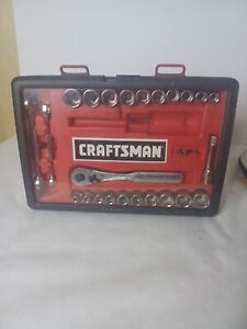 Craftsman 3/8 DR SAE/METRIC 29 PC Mechanics Tool Set 33429 CLEAN*