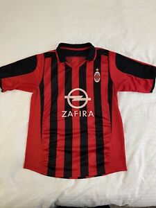 Vintage AC Milan Men's Home Jersey #22 Kaka Size Large