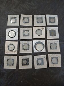 16 Old Foreign Coins Lot  Years 1874 - 1956 From Various Countries