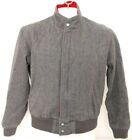 Field & Stream Vtg Full Zip Button Cuffed Sleeve Pockets Wool Jacket Coat Mens M