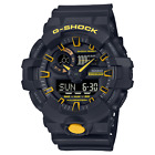 Casio G-Shock Matte Black/Caution Yellow Watch (GA-700CY-1A)