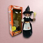 New ListingVintage 1989 Telco Motion-ettes Of Halloween Battery Operated Witch FULLY TESTED