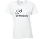Gigi Noun Language Definition Grandma Grandmother Mother's Day Gift T Shirt