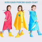 Kids Rain Wear 3D Cartoon Children Toddler Raincoat Jacket Ponchos for Boy Girl