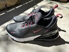Nike Air Max 270 Anthracite Team Red Black Sneakers USED Men’s Size 12