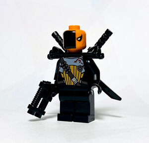 NEW LEGO Deathstroke minifigure - Super Heroes Batman - Made Of Genuine LEGO