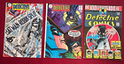 Detective Comics lot #376 GD, #378 gd+, #438 (100 PAGE) VG-, 1968 DC