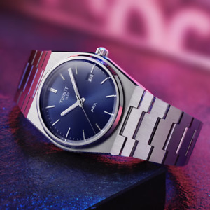 Tissot PRX Blue Sunray Dial Men's Watch - T137.410.11.041.00